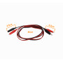 Tester Generico PINZAS-2 PINZAS-2 2-unids. Cable-1mt con Pinzas Rojo/Negro 96cm