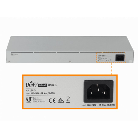 Switch Ubiquiti USW-Flex-XG Capa 2 con 4 puertos ethernet 10Gb y un puerto  ethernet gigabit