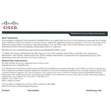 Licencia Cisco DNA-A-24-3Y Licencia Cisco C9200-DNA-A-24-3Y