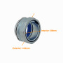Entrada / Salida Plastica Generico M03-SA M03-SA Metalico 3-Pulg Prensa Estopa para Flexible Aislacion IP65