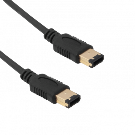 USB Pasivo / FireWire Generico FW6P6P-1M FW6P6P-1M 6Pin-Macho a 6Pin-Macho 1mt Cable Firewire 100cm iLink 1394B