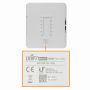Caja Gabinete Plastico Ubiquiti USW-FLEX-UTILITY USW-FLEX-UTILITY UBIQUITI Caja Exterior incluye PoE-54V-60W para switch USW-...