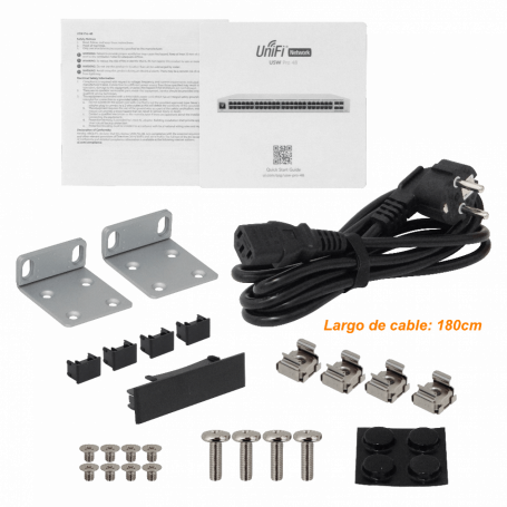 USW-PRO-48 UBIQUITI 48-1000 4-SFP+10G opc-RPS RS232 req-UniFi