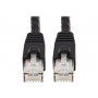 Cable Cat6A Tripplite N261-020-BK Cable Ethernet UTP Snagless Certificado Cat6a 10G (RJ45 M/M), Negro, 6.1 m [20 pies]