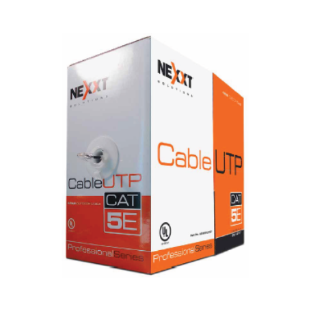Exterior UTP Nexxt Solutions Infrastructure AB355NXT07 AB355NXT07 CABLE UTP 305MTS CAT5E COBRE EXTERIOR NEXXT