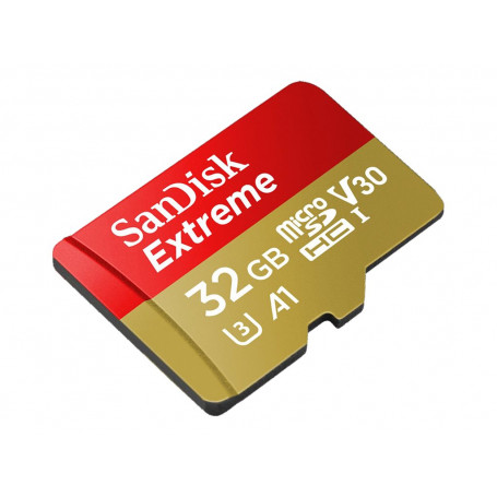 Memoria Flash y acc SanDisk SDSQXAF-032G-GN6AA sandisk extreme - tarjeta de memoria flash adaptador microsdhc a sd incluido -...