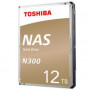 SSD/Discos Duros Toshiba HDWG21CXZSTA Disco duro Toshiba N300 para NAS de 12TB (Formato 3.5“, SATA, 7200rpm, Cache 256MB, Con...