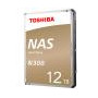 SSD/Discos Duros Toshiba HDWG21CXZSTA Disco duro Toshiba N300 para NAS de 12TB (Formato 3.5“, SATA, 7200rpm, Cache 256MB, Con...