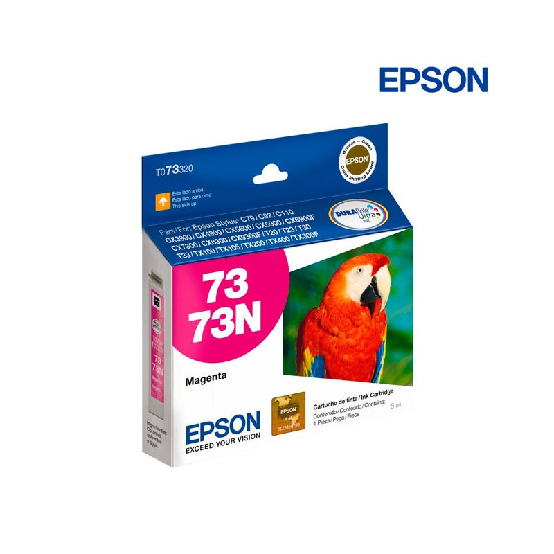epson 73 - magenta - original - cartucho de tinta - para stylus