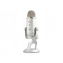 Microfonos Logitech 988-000103 Micrófono USB Blue Yeti, Grabación y transmisión en PC y Mac, Plug & Play, Silver