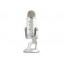 Microfonos Logitech 988-000103 Micrófono USB Blue Yeti, Grabación y transmisión en PC y Mac, Plug & Play, Silver