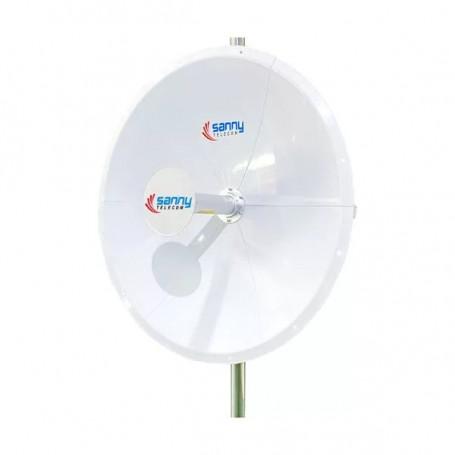 Parabolica Dish Sanny Telecom STD6G30M2-P6 STD6G30M2-P6 4900-6500MHz 30dBi 6-Partes antena Dish Pol Ajustable