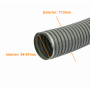Flexible Metalico Otras Marcas M110-10 M110-10 110mm Rollo-10mts Conduit Flexible Metalico Cubierto-PVC