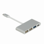 PCI USB / Hub USB Generico USBC-HUBH USBC-HUBH Hub USB-CM a 1xUSB-CH 3xUSB-AH Cable-7cm USB3.1