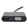 DisplayPort/MiniDP/USB-C Tripplite P136-06N-HV-V2 tripp lite displayport to hdmi vga adapter converter 4k x 2k @ 24 30hz dp t...