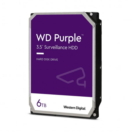 SSD/Discos Duros Western Digital WD62PURZ WD62PURZ WESTERNDIGITAL 6TB Disco Duro Interno 3,5-pulg SATA 6Gb/s 64mb 5400rpm