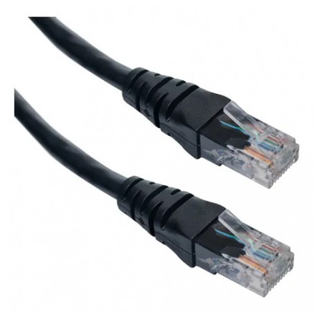 Cat6 entre 0,1 y 1,5mt ATLANTICSWIRE AW-CAT6-03N AW-CAT6-03N 30CM CAT6 NEGRO CABLE PATCH INYECTADO