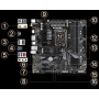 Placas Madre Gigabyte B660M DS3H AX DDR4 gigabyte - b660m ds3h ax ddr4 - motherboard - micro atx - lga1700 socket - intel b66...