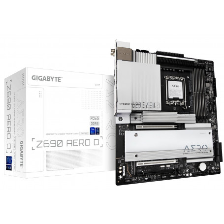 Placas Madre Gigabyte Z690 AERO D gigabyte - z690 aero d - motherboard - atx - lga1700 socket - intel z690