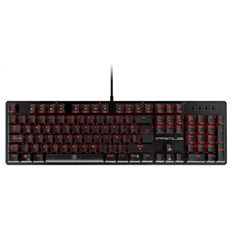 Teclado / Mouse Primus Gaming PKS-103S primus gaming - keyboard - wired - spanish - usb - ball100t rd pks-103s