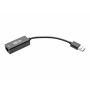USB HUB / LAN RJ45 Tripplite U336-000-R Adaptador USB 3.0 a Ethernet Gigabit 10/100/1000Mbps TrippLite, Black