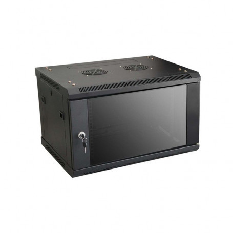 Rack Cerrado 2U a 15U Otras Marcas RACK-6U-45 Rack 6U 19" 45 cm Armable Serie WB – Gabinete Mural