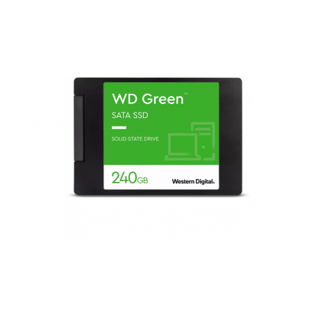 SSD/Discos Duros Western Digital WDS240G3G0A WDS240G3G0A Green SSD 240 GB interno 2.5 SATA 6Gb/s