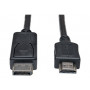 DisplayPort/MiniDP/USB-C Tripplite P582-006 P582-006 Adaptador Tripp Lite DP a HDMI (1.8 Mts, 1080p)
