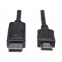 DisplayPort/MiniDP/USB-C Tripplite P582-006 P582-006 Adaptador Tripp Lite DP a HDMI (1.8 Mts, 1080p)