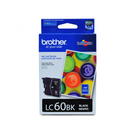 Tintas y Toner Brother LC60BK brother lc60m - negro - original - cartucho de tinta - para brother dcp-j125 mfc-j410 mfc-j410w