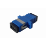 Adaptador copla miniplaca Fibra FASC FASC SC-SC Azul SM SX-Simplex Copla p/Fibra Adaptador p/Cabecera-CL/Caja