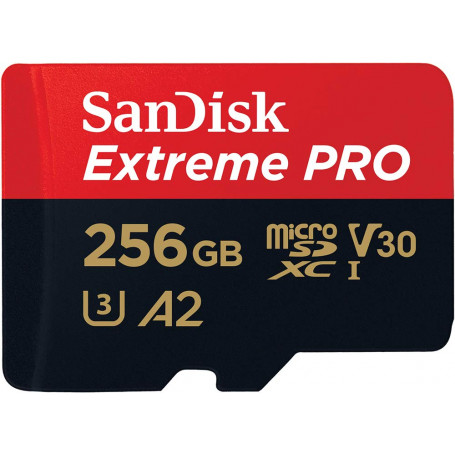 Memoria Flash y acc SanDisk SDSQXCD-256G-GN6MA SDSQXCD-256G-GN6MA microSD 256GB SanDisk Extreme Pro microSD 256GB UHSI C10 A2...