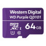 Memoria Flash y acc Western Digital WDD064G1P0C WD Purple SC QD101 WDD064G1P0C - Tarjeta de memoria flash - 64 GB - UHS-I U1 ...