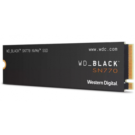 SSD Internos Western Digital WDS100T3X0E WD BLACK SN770 WDS100T3X0E - SSD - 1 TB - interno - M 2 2280 - PCIe 4 0 x4 NVMe