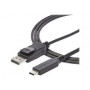 DisplayPort/MiniDP/USB-C StarTech.com CDP2DP146B StarTech com Cable Adaptador de 1 8m USB-C a DisplayPort - Conversor USB Tip...