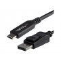 DisplayPort/MiniDP/USB-C StarTech.com CDP2DP146B StarTech com Cable Adaptador de 1 8m USB-C a DisplayPort - Conversor USB Tip...
