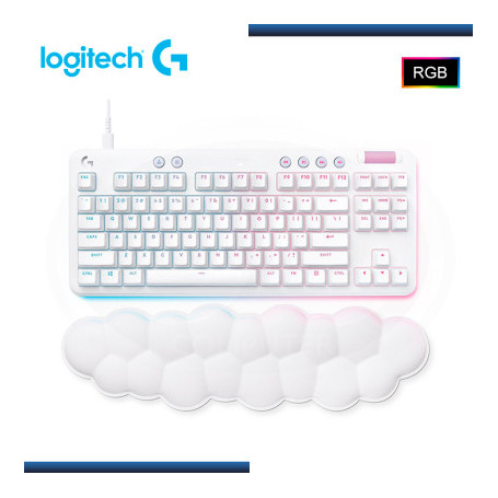 Teclado / Mouse Logitech 920-010413 Logitech - Keyboard and Wrist pad - Wireless - Bluetooth - Logitech G713 Gaming