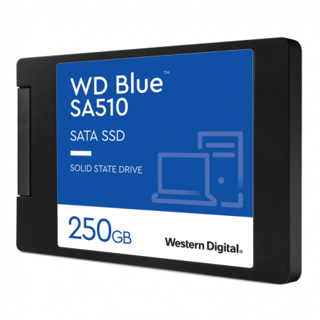 SSD Internos Western Digital WDS250G3B0A WD Blue SA510 WDS250G3B0A SSD 250 GB interno 2.5 SATA 6Gb Azul
