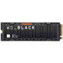 WD Black SN850 NVMe SSD WDS500G1XHE - SSD - 500 GB - interno - M 2 2280 - PCIe 4 0 x4  NVMe