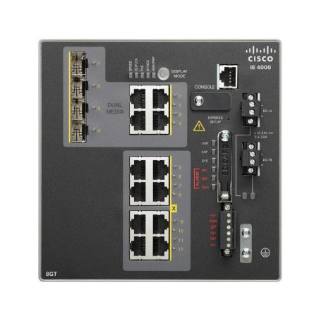 Inicio Cisco IE-4000-8GT4G-E IE-4000-8GT4G-E Cisco Industrial Ethernet (IE) 4000 Series