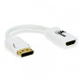 DisplayPort/MiniDP/USB-C Xtech XTC-358 Xtech - Display adapter - 20 pin DisplayPort - 19 pin HDMI Type A