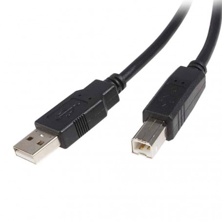 USB Pasivo / FireWire StarTech.com USB2HAB3M StarTech com Cable USB de 3m para Impresora - 1x USB A Macho - 1x USB B Macho - ...