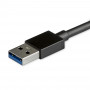 USB HUB / LAN RJ45 StarTech.com HB30A4AIB StarTech com Hub USB 3 0 de 4 Puertos - Ladr n USB de 4 Puertos USB-A con Interrupt...