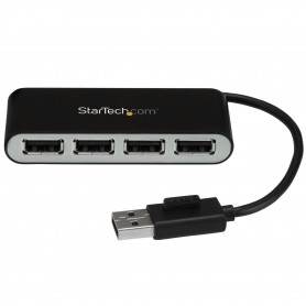 StarTech.com - Hub USB de 3 Puertos USBA - USB 3.0 de 5Gbps - Alimentado  por el Bus - Concentrador USB de 3 Puertos USB-A - Ladr