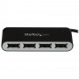 USB HUB / LAN RJ45 StarTech.com ST4200MINI2 StarTech com Concentrador Ladr n USB 2 0 de 4 Puertos con Cable Integrado - Hub P...