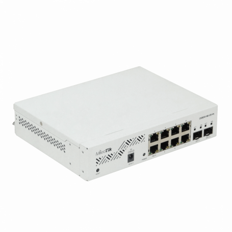 1000 Semi-admi Smart Mikrotik CSS610-8G-2S+IN CSS610-8G-2S+IN MIKROTIK 2-SFP+10G 8-1000 Switch Smart SwOS Rack inc24V PoE-in ...