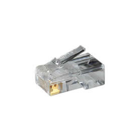 RJ45 Unifilar Nexxt Solutions Infrastructure AW102NXT04 Nexxt RJ45 Plug Connector 50u Cat6 (100 bag)
