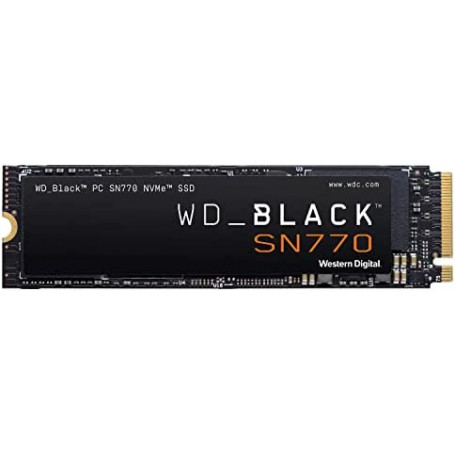 SSD Internos Western Digital WDS500G3X0E WD BLACK SN770 WDS500G3X0E - SSD - 500 GB - interno - M 2 2280 - PCIe 4 0 x4 NVMe