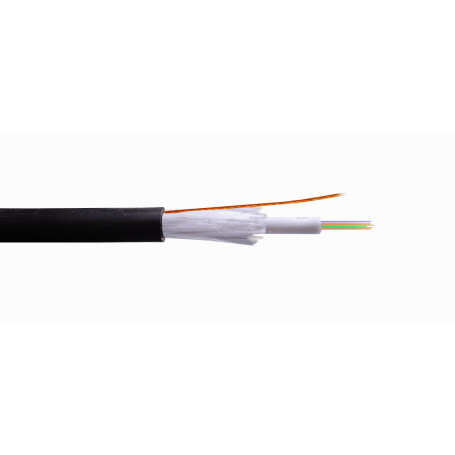 Monomodo Cable 1-10 Fibras Fibra CFSK06 CFSK06 -ADSS SM 6-Fibras-G652D 1-Tubo Cable 6mm Exterior-PE Monomodo 800N