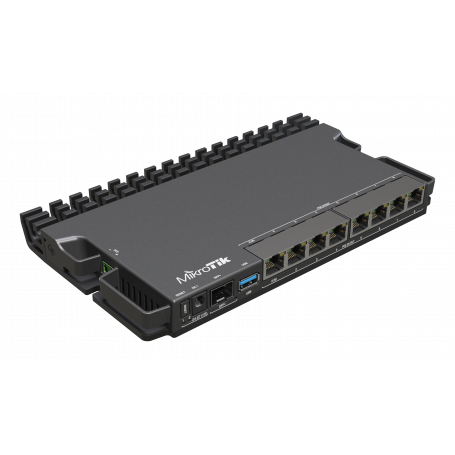Mikrotik p/Rack Mikrotik RB5009UPR+S+IN RB5009UPR+S+IN MIKROTIK 7-1000-PoE (7-in/out) 1-2500 1-SFP+10G USB L5 DC-Jack DC-2pin